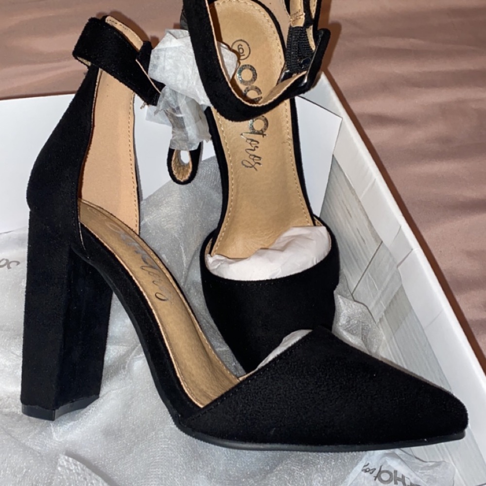 Black heels